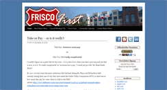 Desktop Screenshot of friscofirst.com